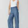 Current Air Pants-Adjustable Waist Pants CHAMBRAY