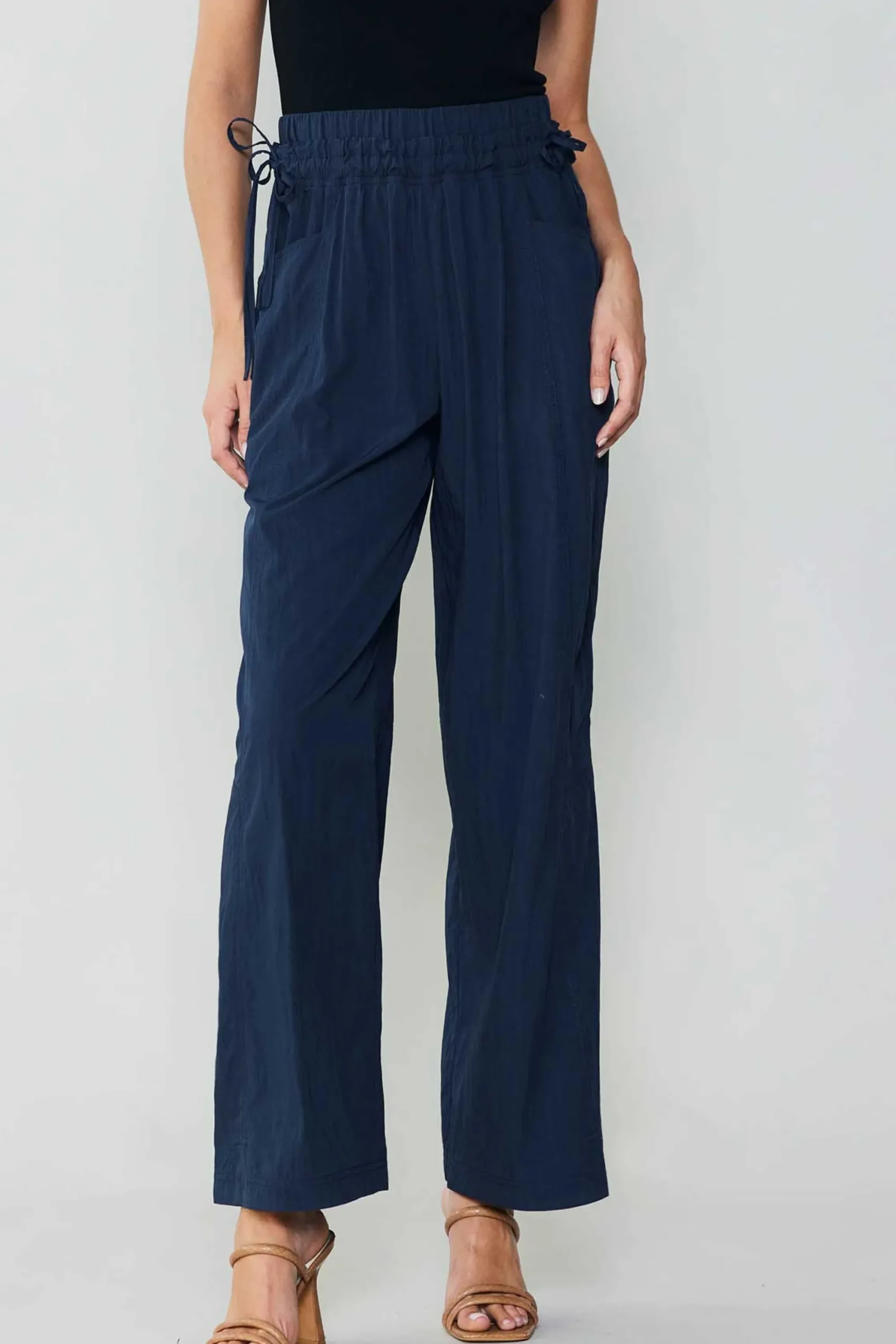 Current Air Pants-Adjustable Waist Pants NAVY
