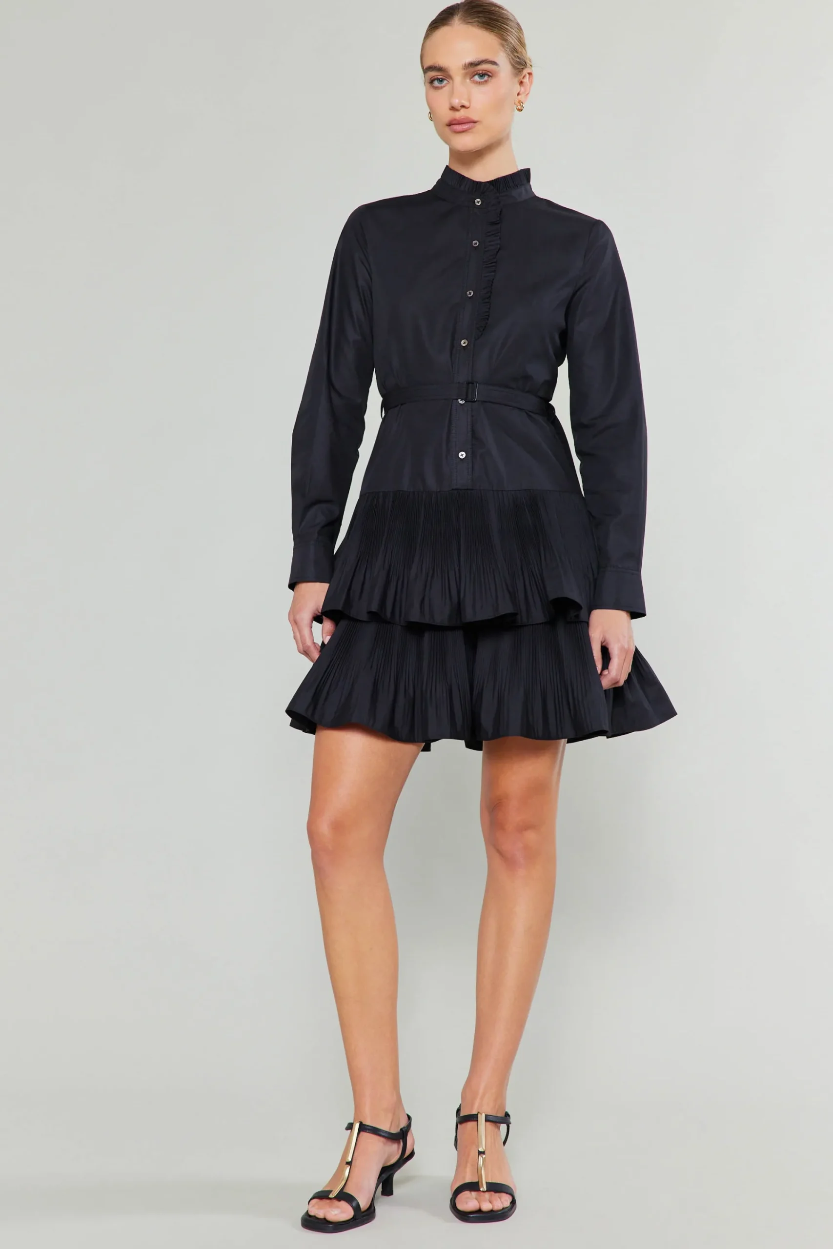 Current Air Mini Dresses-Anberlin Mini Dress BLACK