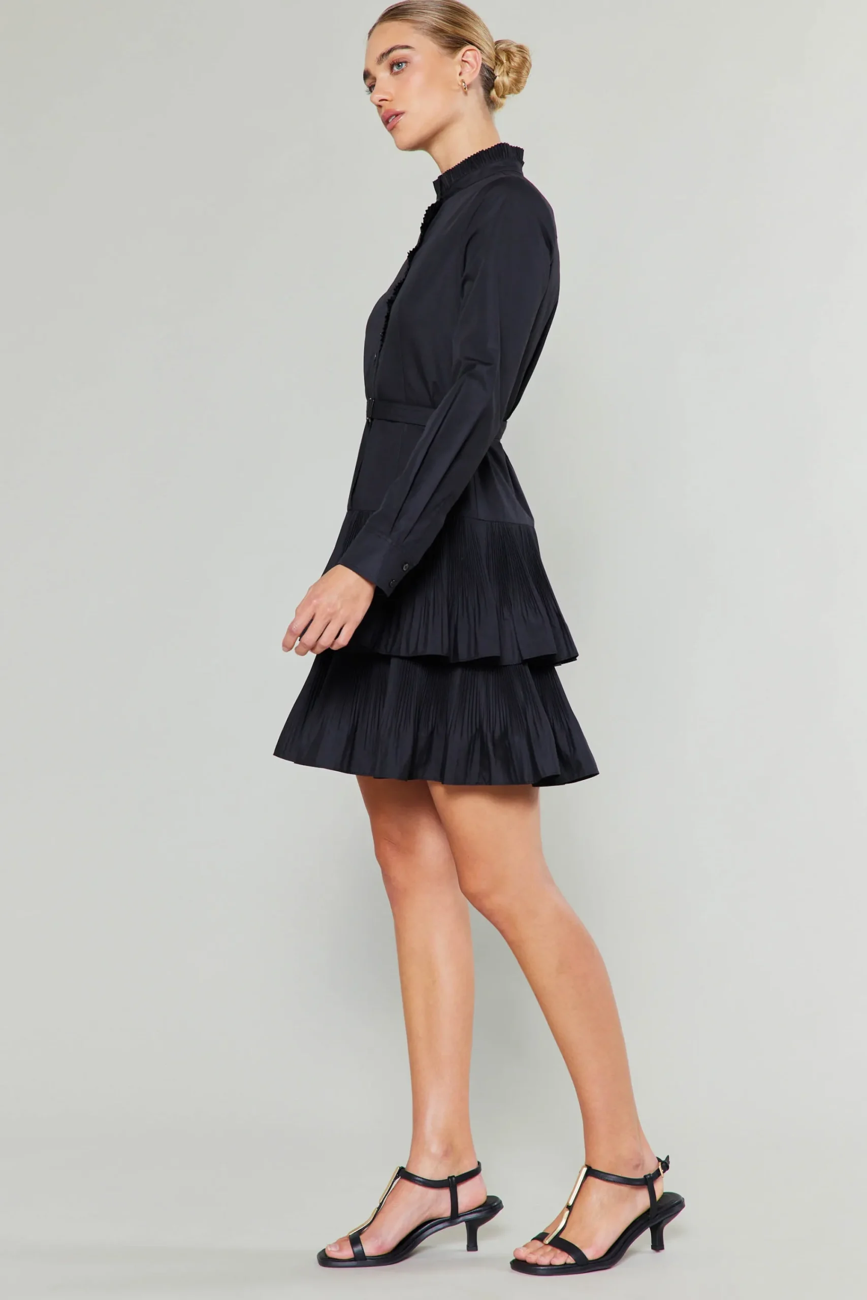 Current Air Mini Dresses-Anberlin Mini Dress BLACK