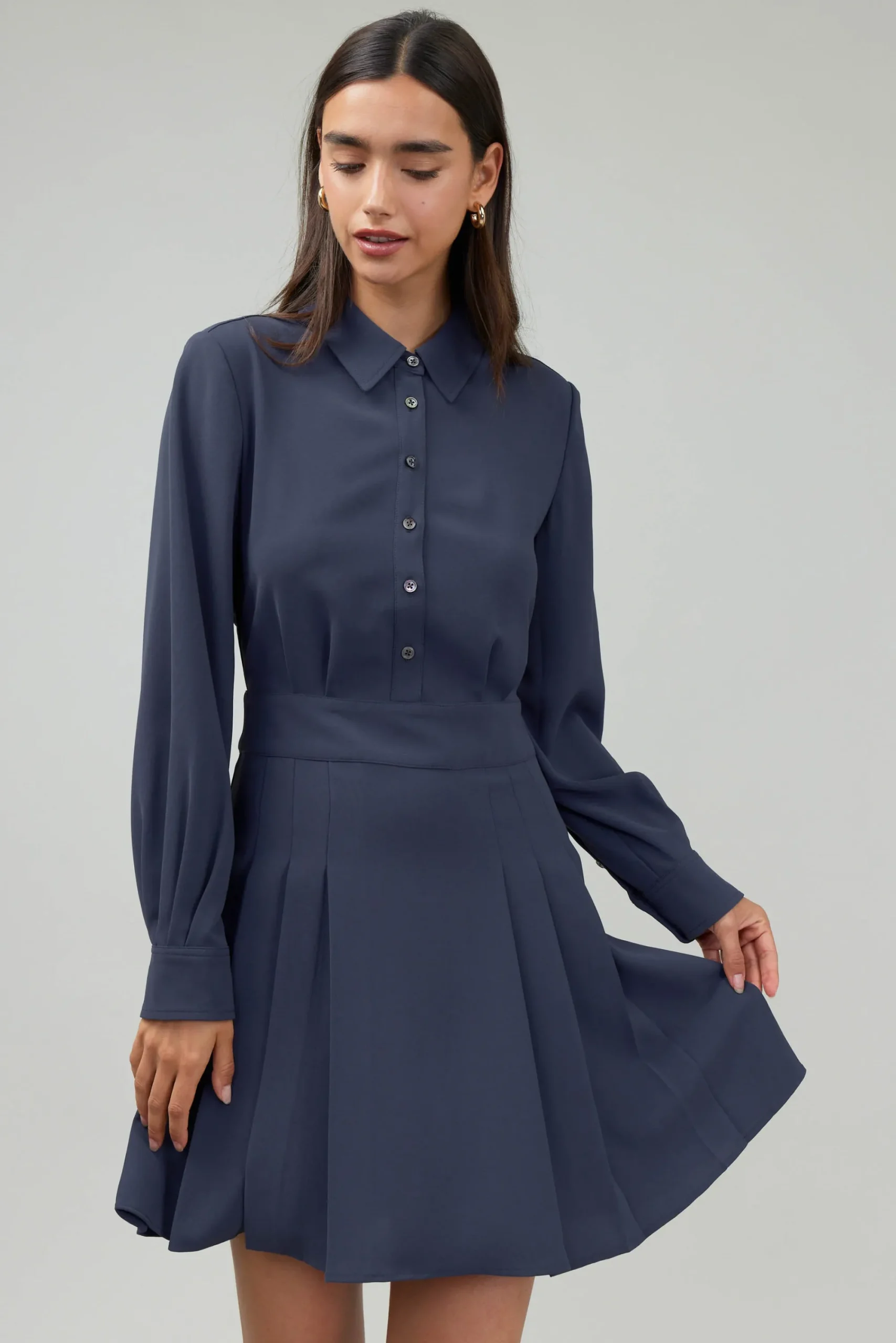 Current Air Mini Dresses-Arielle Mini Dress NAVY