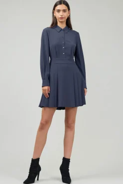 Current Air Mini Dresses-Arielle Mini Dress NAVY
