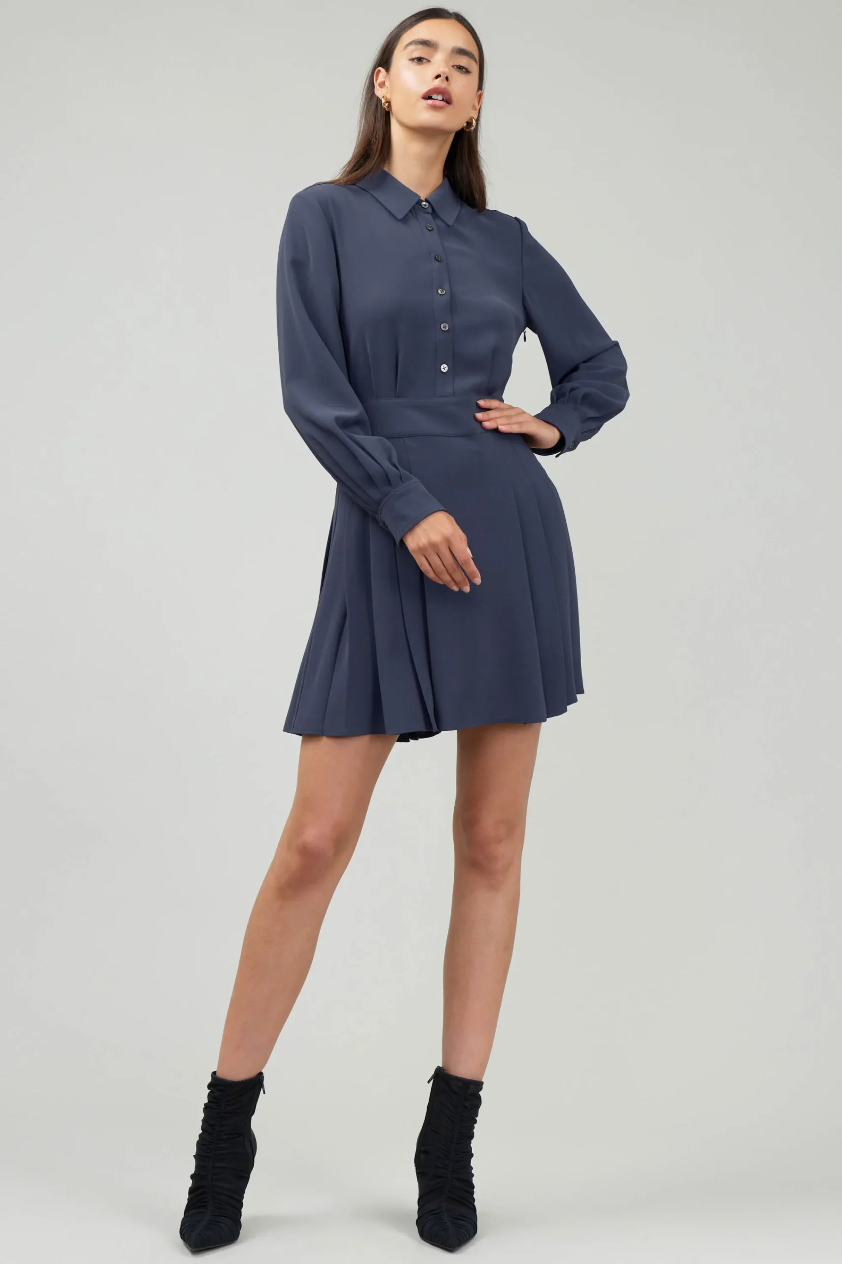 Current Air Mini Dresses-Arielle Mini Dress NAVY
