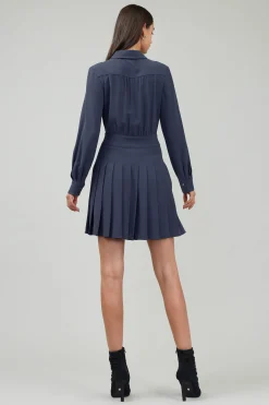 Current Air Mini Dresses-Arielle Mini Dress NAVY