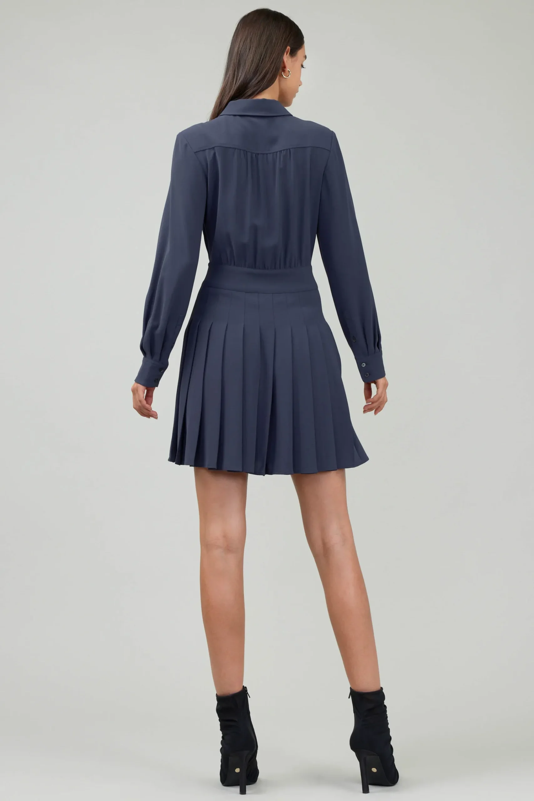 Current Air Mini Dresses-Arielle Mini Dress NAVY