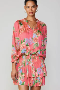 Current Air Mini Dresses-Aurelie Floral Mini Dress BRINKPINK