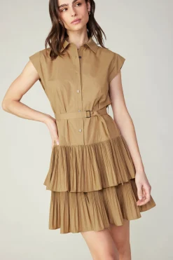 Current Air Mini Dresses-Berlin Mini Dress LATTE
