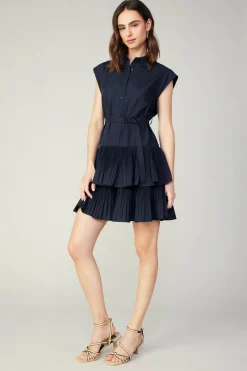 Current Air Mini Dresses-Berlin Mini Dress NAVY