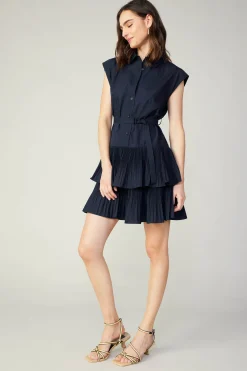 Current Air Mini Dresses-Berlin Mini Dress NAVY