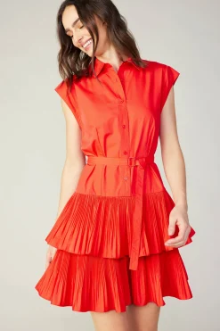 Current Air Mini Dresses-Berlin Mini Dress RED