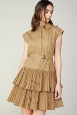 Current Air Mini Dresses-Berlin Mini Dress LATTE
