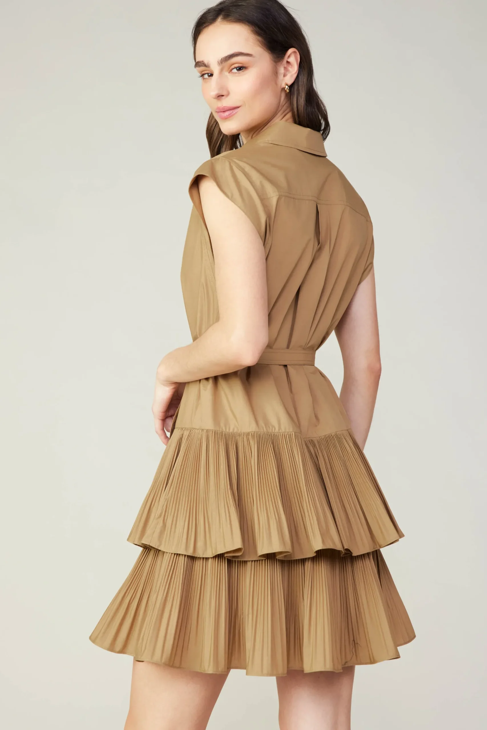 Current Air Mini Dresses-Berlin Mini Dress LATTE