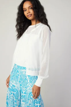 Current Air Knitwear | Cardigans-Cardigan Cami Set WHITE