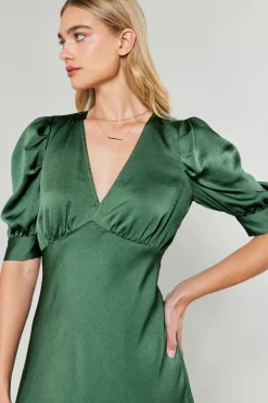 Current Air Maxi Dresses-Diana Maxi Dress FORESTGREEN