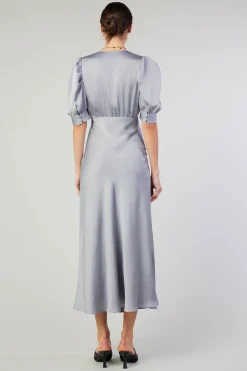 Current Air Maxi Dresses-Diana Maxi Dress SILVER