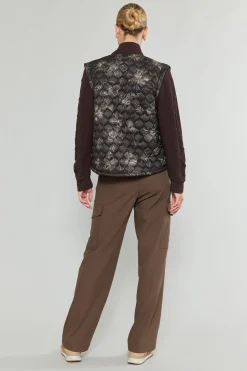 Current Air Knitwear | Coats & Jackets-Floral Patterned Sweater Jacket DARKFLORAL