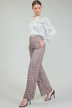 Current Air Pants-Lace Straight Pant TAUPEGREY