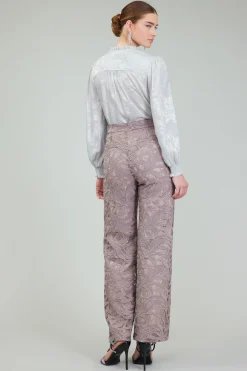 Current Air Pants-Lace Straight Pant TAUPEGREY