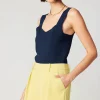 Current Air Pants-Pintucked Shorts LEMON