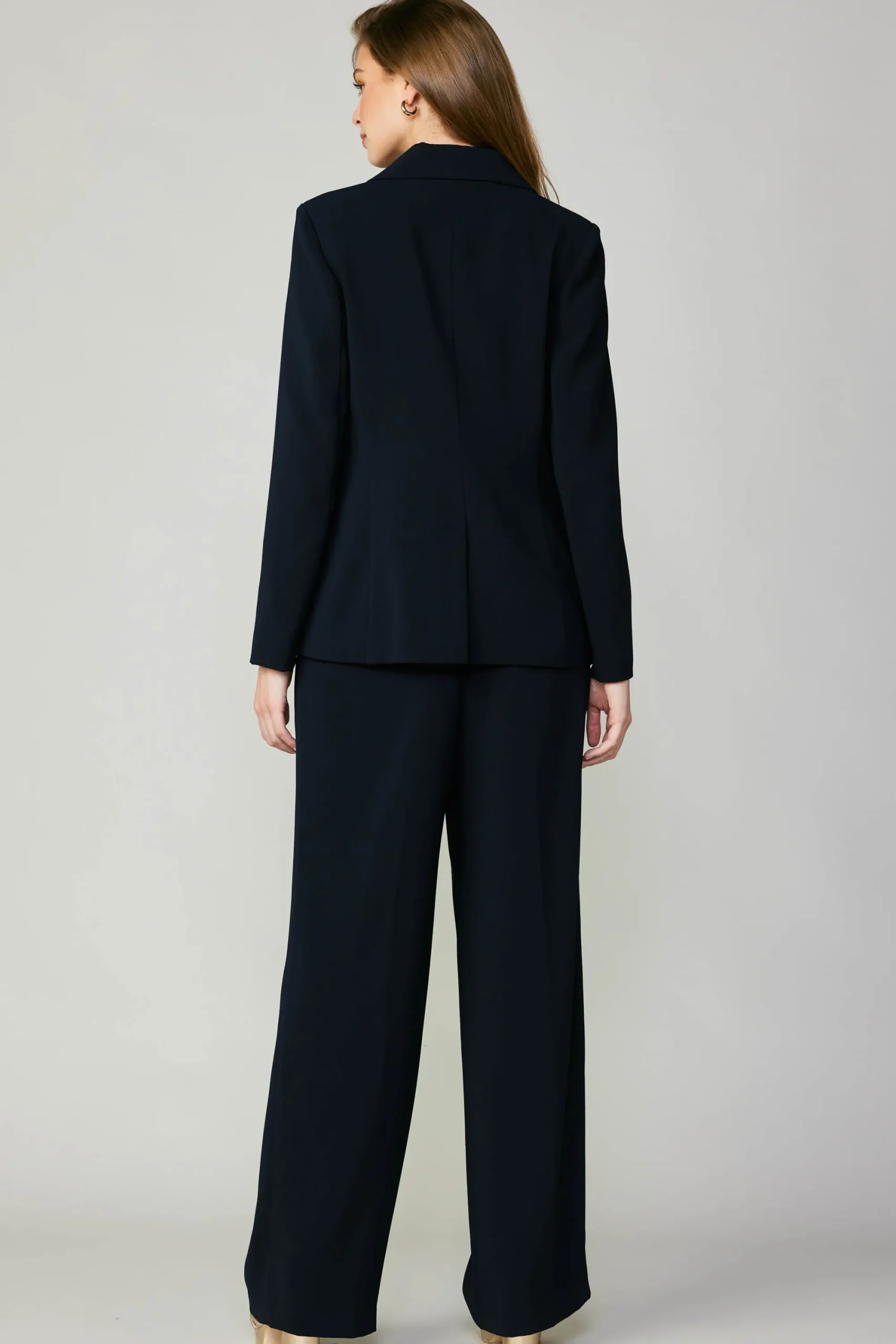 Current Air Pants-Pintucked Trousers NAVY