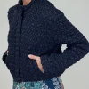 Current Air Coats & Jackets-Quilted Puff Jacket NAVY
