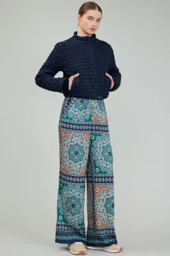 Current Air Coats & Jackets-Quilted Puff Jacket NAVY