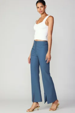 Current Air Sleeveless Tops | Sweaters-Sweetheart Knit Tank Top WHITE