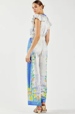 Current Air Pants-Tuscan Citrus Pants BLUELEMONGARDEN