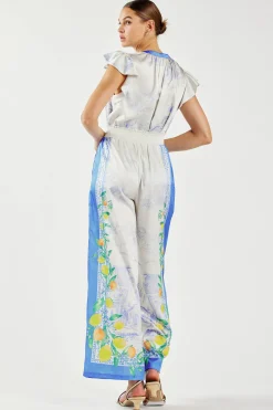 Current Air Pants-Tuscan Citrus Pants BLUELEMONGARDEN