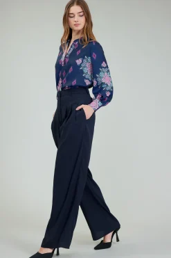 Current Air Pants-Wide Leg Trousers SLATENAVY