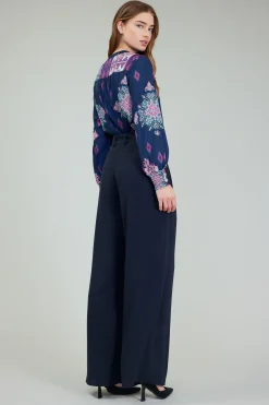 Current Air Pants-Wide Leg Trousers SLATENAVY