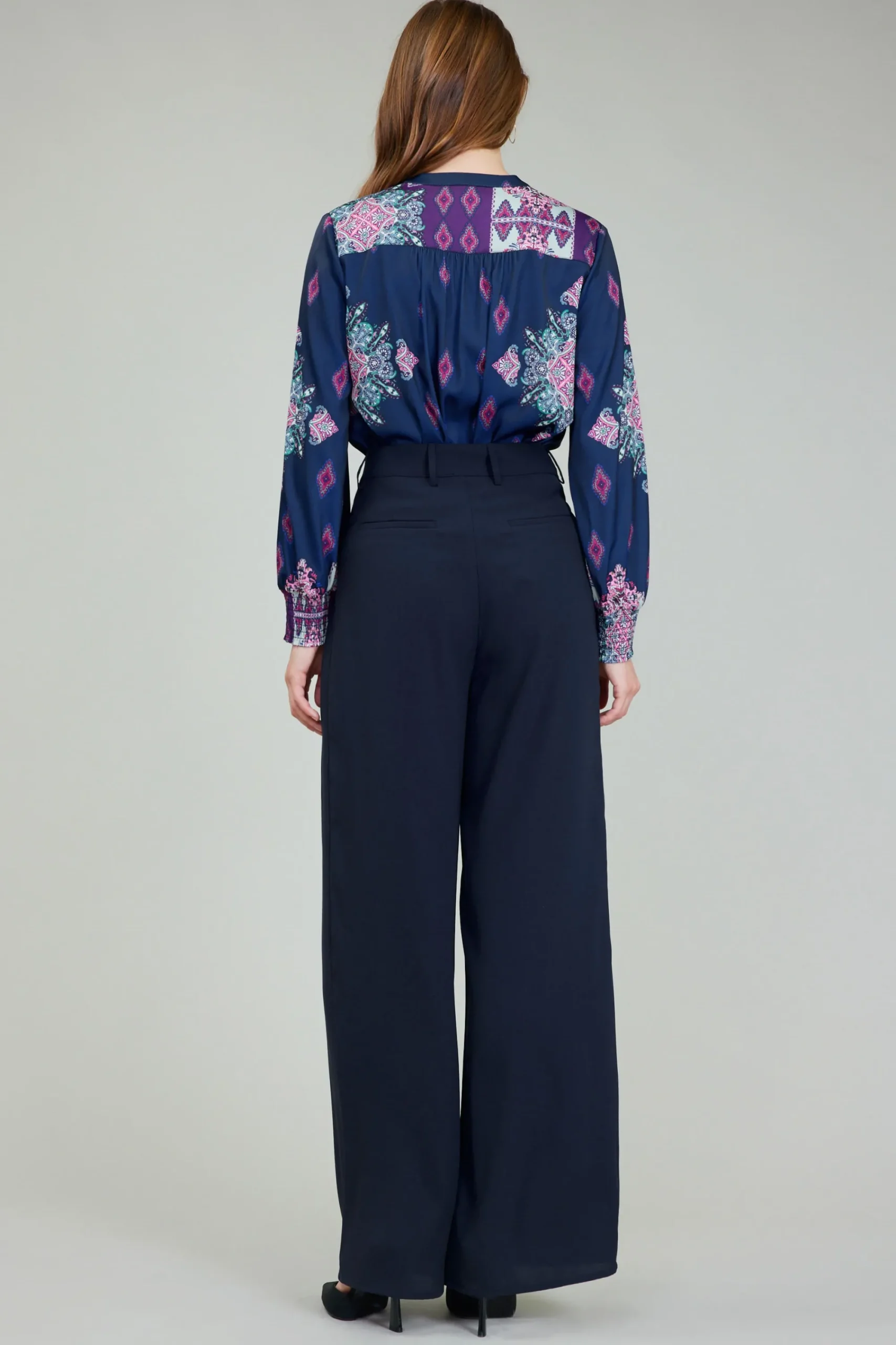 Current Air Pants-Wide Leg Trousers SLATENAVY